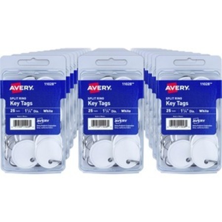 AVERY Keytag, Wemtlrim, 25PK AVE11028